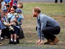 Vévodkyn Meghan a princ Harry na návtv Austrálie (Dubbo, 17. íjna 2018)