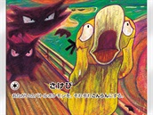 Karetn hra Pokmon a Vkik od Edvarda Muncha