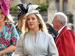 Ellie Gouldingová na svatb princezny Eugenie a Jacka Brooksbanka (Windsor, 12....