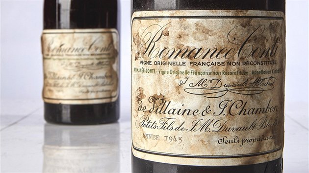 Romane Conti 1945, Cte de Nuits, Grand Cru (588 tisc americkch dolar)