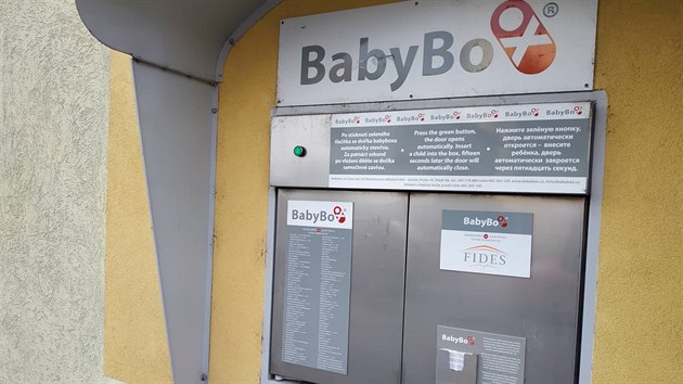 V eskch Budjovicch je babybox od dubna 2012.