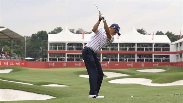 Justin Thomas na turnaji CIMB Classic v Malajsii.