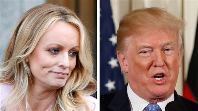 Stormy Daniels a Donald Trump