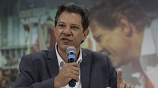 Levicový kandidát ve volbách brazilského prezidenta Fernando Haddad (18. íjna...