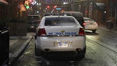 Vz policie v Detroitu.