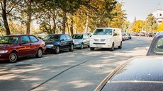 Parkovací zóny budou i na Jiráskov nábeí v eských Budjovicích.