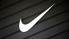 FILE PHOTO: The logo of Nike (NKE) is seen in Los Angeles, California, U.S.,...