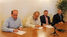 Místostarosty Litomic budou (zleva) Václav ervín (Sport a zdraví...