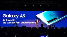 Pedstavení smartphon Samsung Galaxy A7 a A9 v Milán