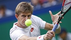 Kevin Anderson ve tvrtfinále turnaje v anghaji.