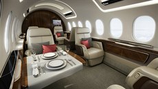 Interiér nadzvukového letounu Aerion AS2