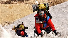 Libor Duek a Zdenk Jirou pi expedici na afghánský Noak.