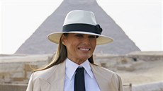 Melania Trumpová na návtv Egypta (6. íjna 2018)