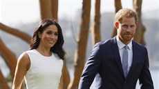 Vévodkyn Meghan a princ Harry na návtv Austrálie (Sydney, 16. íjna 2018)