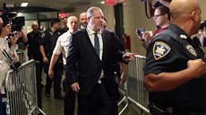 Filmový producent Harvey Weinstein u soudu v New Yorku (11. íjna 2018)