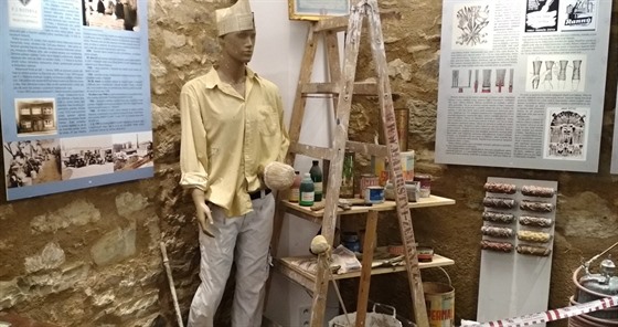 Výstava Cechu malířů, lakýrníků a tapetářů v Jindřišské věži