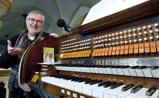 Na varhany v kostele svatého Antonína Velikého hrával i Jaroslav Patoka. Byl...