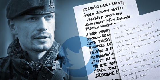Lidé posílají slova podpory eským vojákm v zahranií, iniciátorem je výsadká Ivo Zelinka
