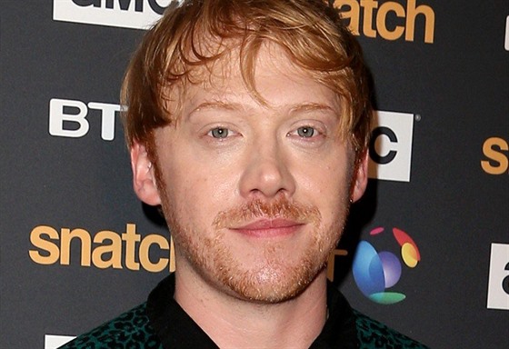 Rupert Grint na premiée druhé ady seriálu Snatch (3. íjna 2018, Londýn)