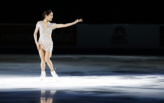 Japonská krasobruslaka Satoko Mijaharaová obhájila vítzství na Americké...