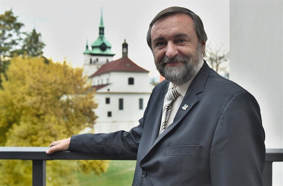 Ředitel teplického gymnázia Zdeněk Bergman.