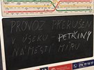 Kvli prsaku vody do stanice metra A Boislavka nejezd metro mezi Nmstm...