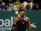 DEBUT. Japonská tenistka Naomi Ósakaová hraje na Turnaji mistry poprvé, pi...