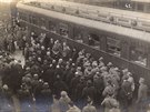 Píjezd Tomáe Garrigue Masaryka do Prahy v roce 1918