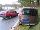 Nehoda se stala u obce Ostrov u Prachatic.