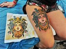 Druh�ho ro�n�ku festivalu Tattoo Grand Prix Brno se z��astnilo 212 tat�r�,...