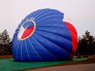 Speci�ln� horkovzdu�n� balon na oslavu st�ho v�ro�� vzniku �eskoslovenska...