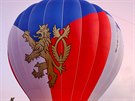 Speci�ln� horkovzdu�n� balon na oslavu st�ho v�ro�� vzniku �eskoslovenska...