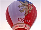 Speci�ln� horkovzdu�n� balon na oslavu st�ho v�ro�� vzniku �eskoslovenska...