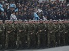 Vojenská pehlídka ke stému výroí vzniku eskoslovenska. (28. íjna 2018)