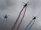 Prlet vrtulník Mi-24 nad Evropskou tídou vojenskou pehlídku ukonil. (28....