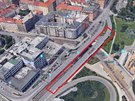 Silniní most v Bubenské ulici u stanice metra Vltavská bude uzaven kvli...