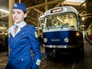 Dopravn podnik pedstavil tramvaj Tatra T3 Coup od nvrhky Anny Mareov....