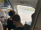 Cestující linky z íma do Prahy zstali kvli porue letadla na letitní ploe....