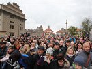 Praha 27.10.2018. Slavnostní vojenská písaha voják Armády eské republiky...