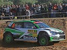 Jan Kopecký na panlské rallye.