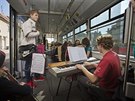 Studenti Církevního gymnázia v Plzni chtjí zachránit varhany ve áhlavech na...