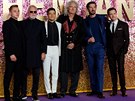 Herci Ben Hardy, Rami Malek, Gwilym Lee a Joe Mazzello a lenové kapely Queen...