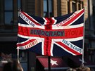 Tisíce Brit protestovalo proti brexitu v ulicích Londýna. (20. íjna 2018)