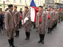 Pochod Prahou pro republiku ke 100. vro zaloen eskoslovenska