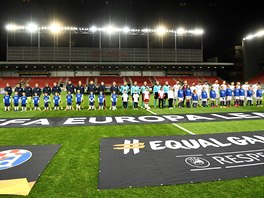 Fotbalisté Trnavy hráli utkání Evropské ligy proti Dinamu Záhřeb před prázdnými...