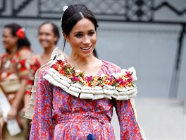 Vévodkyn Meghan na University of the South Pacific (Suva, 24. íjna 2018)