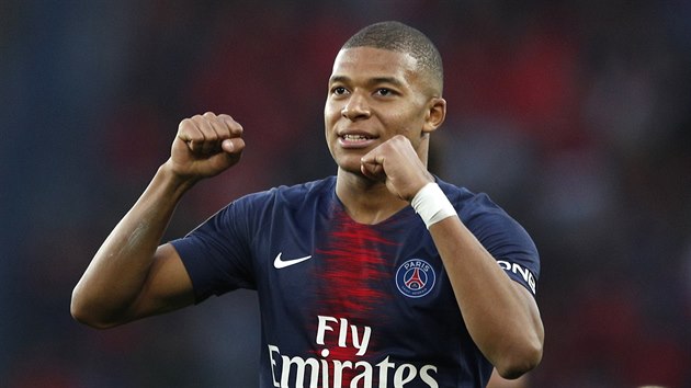 Kylian Mbapp z PSG slav gl proti Amiens.