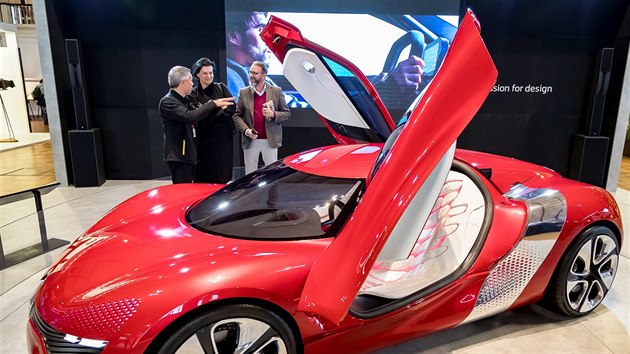 Koncept Renault Dezir na výstavě Designblok 2018