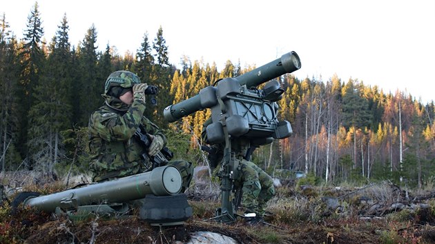 et vojci na cvien Trident Juncture v Norsku