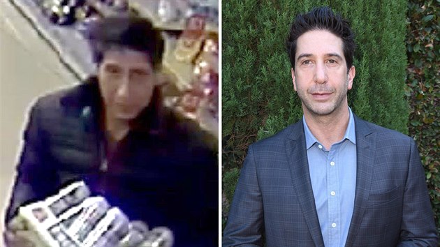 Zlodj z anglického Blackpoolu (vlevo) a americký herec David Schwimmer